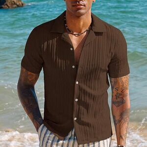 PJ PAUL JONES Men's Casual Button Down Shirt